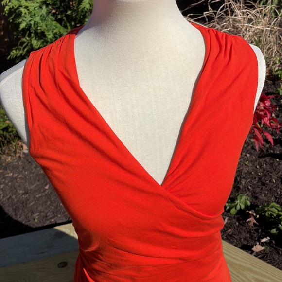 Boden Crossover Ruched Dress - Picture 4 of 11